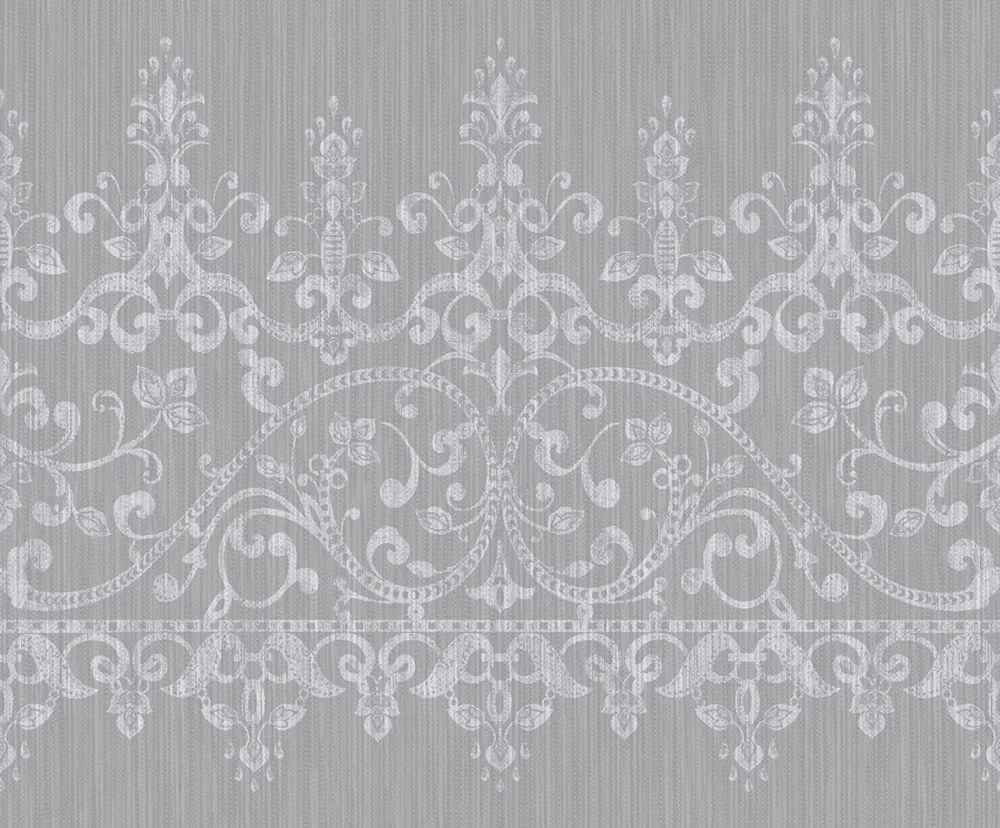 Arthouse Tapeta na stenu - Frieze Kyasha Frieze Kyasha Silver (Foil)