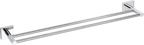 Bemeta Design BETA: Držiak uterákov, 600 mm, dvojitý - 132104052