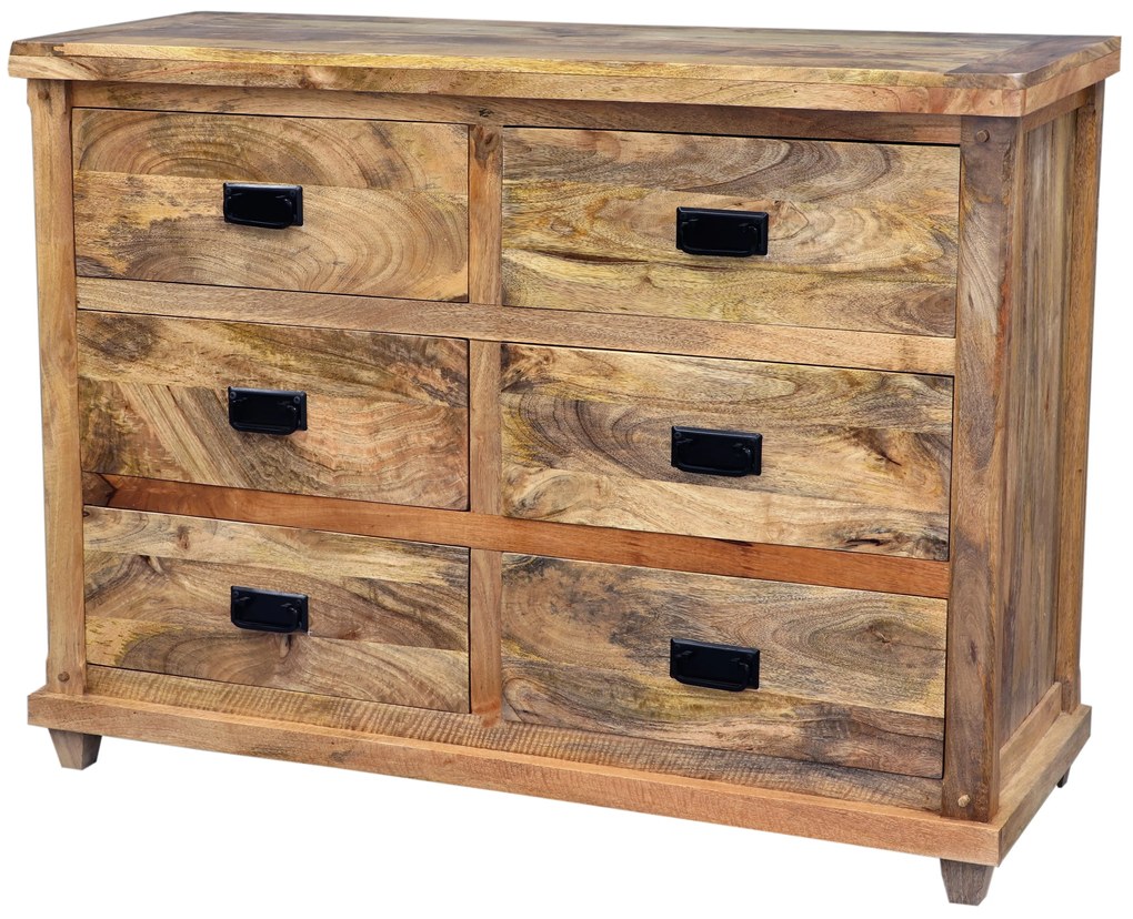 furniture-nabytek.cz - Komoda z mangového dreva 120x50x80