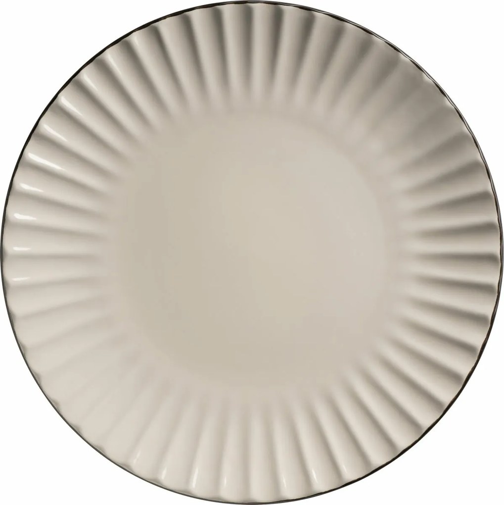 Mäser Súprava plytkých a hlbokých tanierov 8 ks OSITA – krémová