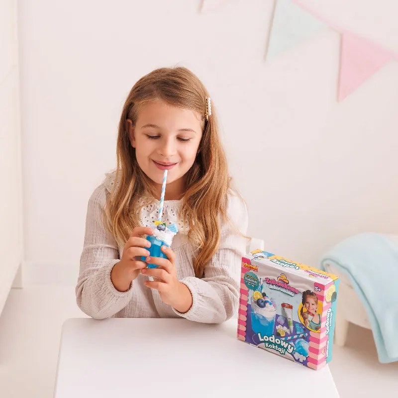 Zdobenie – Zmrzlinový koktail | Kreatívna sada na výrobu hračkárskeho dezertu