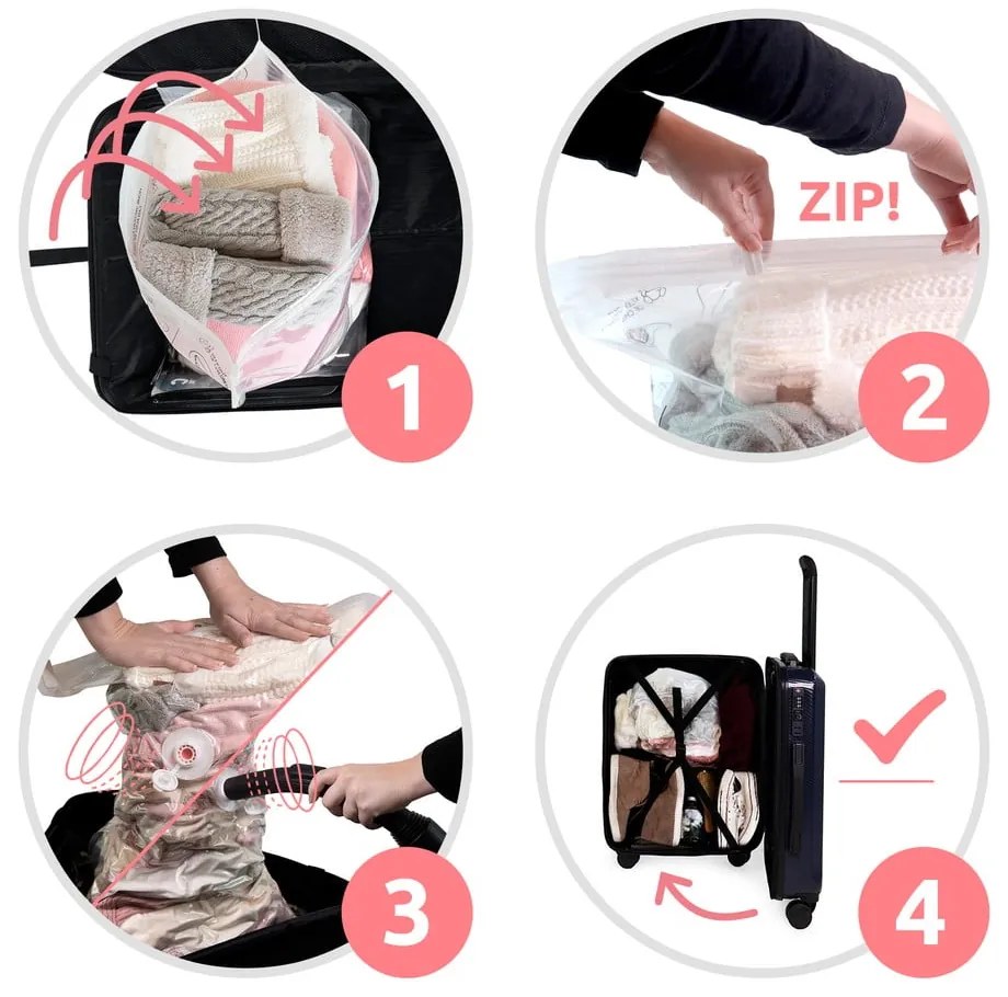 Cestovný kufor veľkosť XL Luna – Compactor