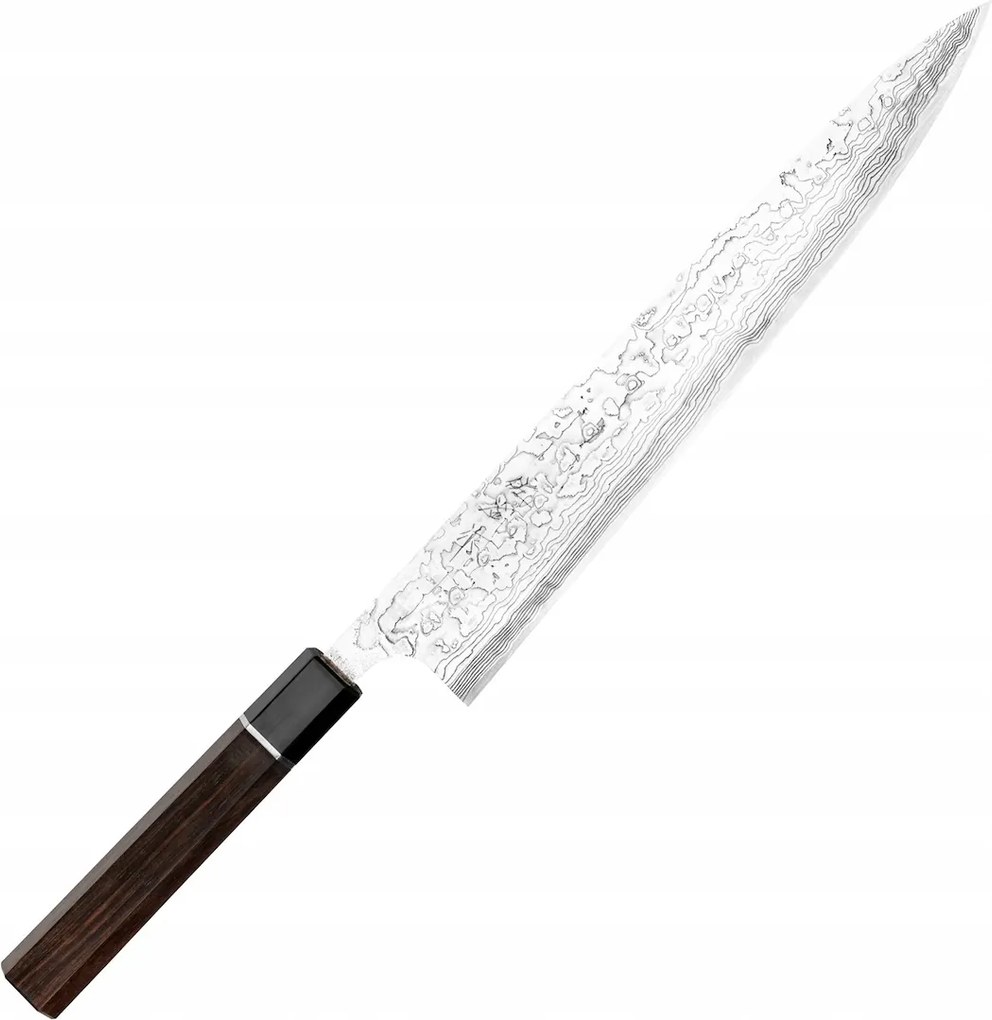 Takeshi Saji Me Ručne kovaný R2 Diamond Japonský kuchynský nôž Sujihiki 27 cm