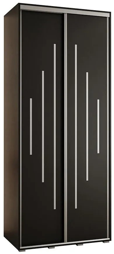 Skriňa 45 Canaris 12 100 čierna/silver