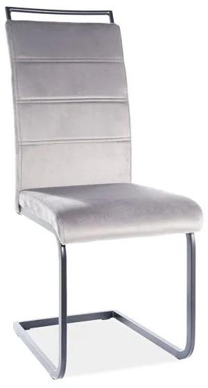 Jedálenská stolička Harold (sivá + čierna). Vlastná spoľahlivá doprava až k Vám domov. 1050221