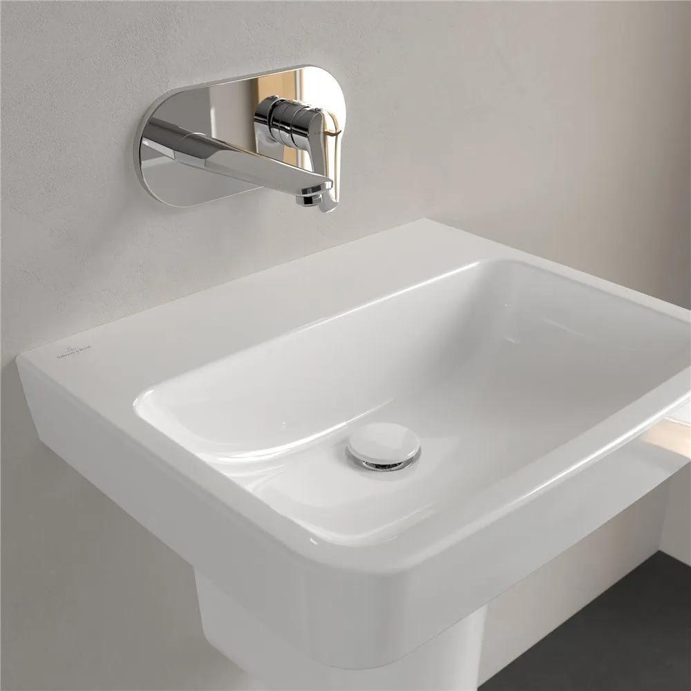 VILLEROY &amp; BOCH O.novo závesné umývadlo bez otvoru, bez prepadu, 550 x 460 mm, biela alpská, 4A415801