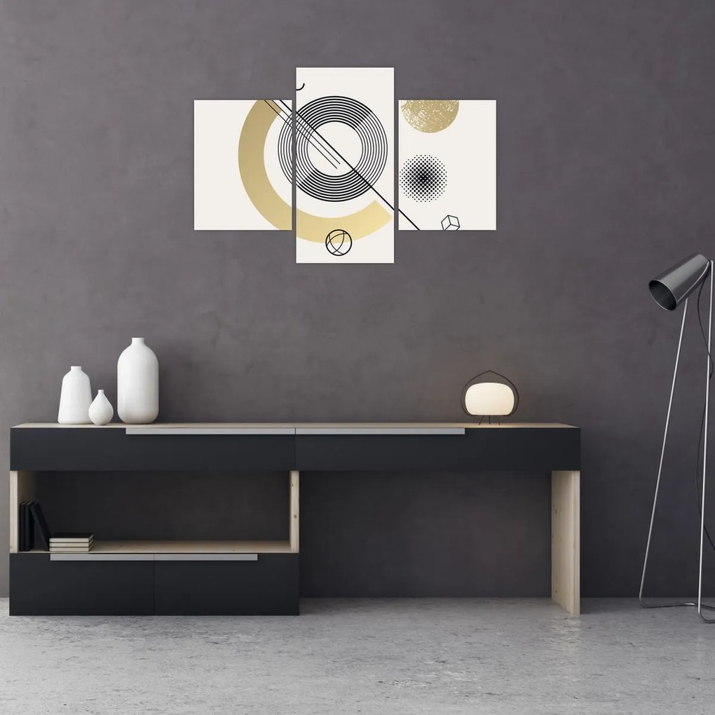 Obraz - Geometrické tvary N⁰2 (90x60 cm)