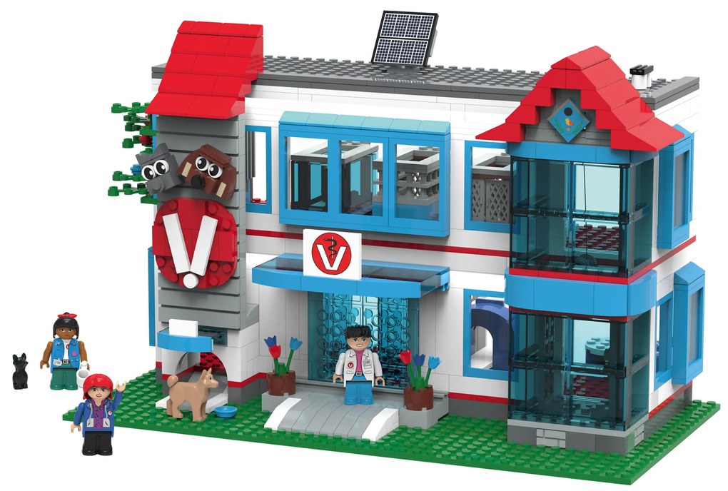 lupilu® Stavebnica Clippy L (veterinárna klinika) (100395513)