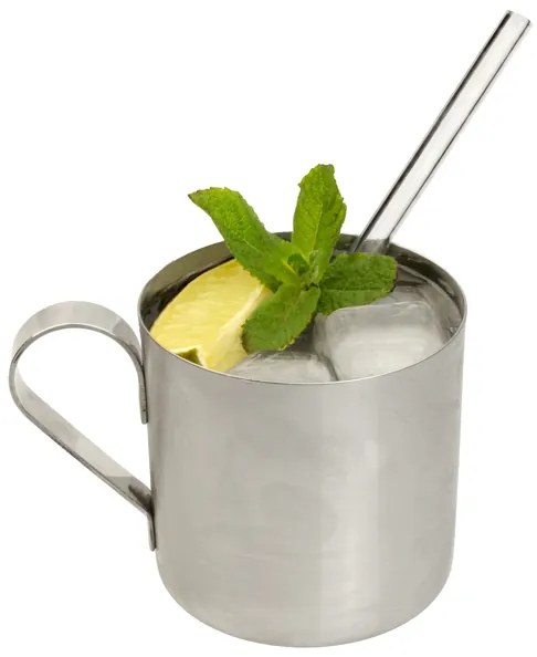Bar@drinkstuff 6x Sklenené slamky 16cm Množstvo: 6 ks