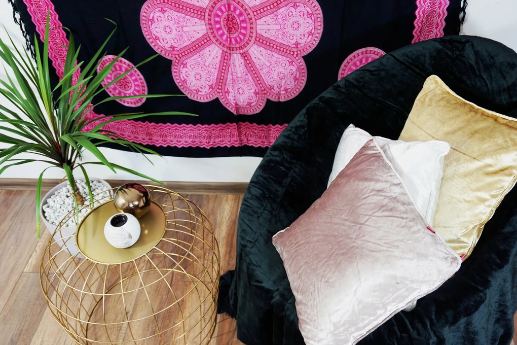 Obliečka na vankúš SOLAR - fialová