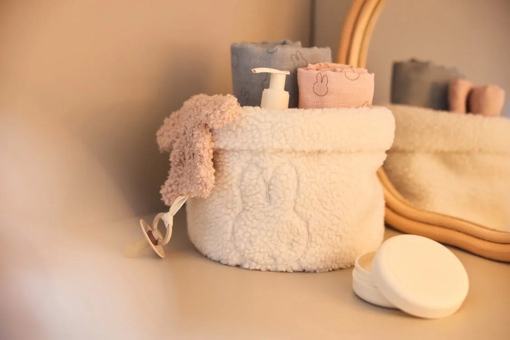 Košík na toaletné potreby Teddy Miffy Oatmeal