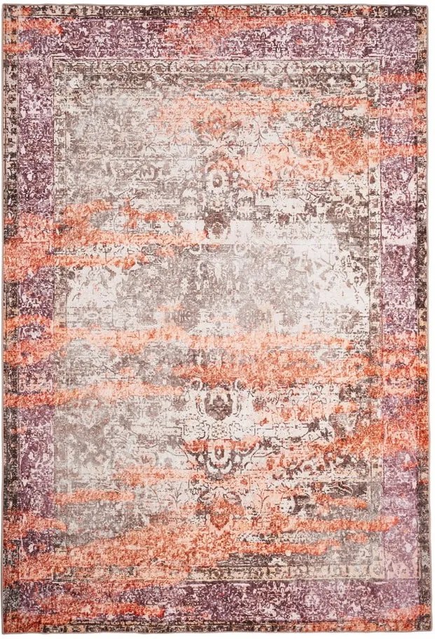 Béžovo-oranžový koberec Floorita Vintage Beige Orange, 120 × 180 cm