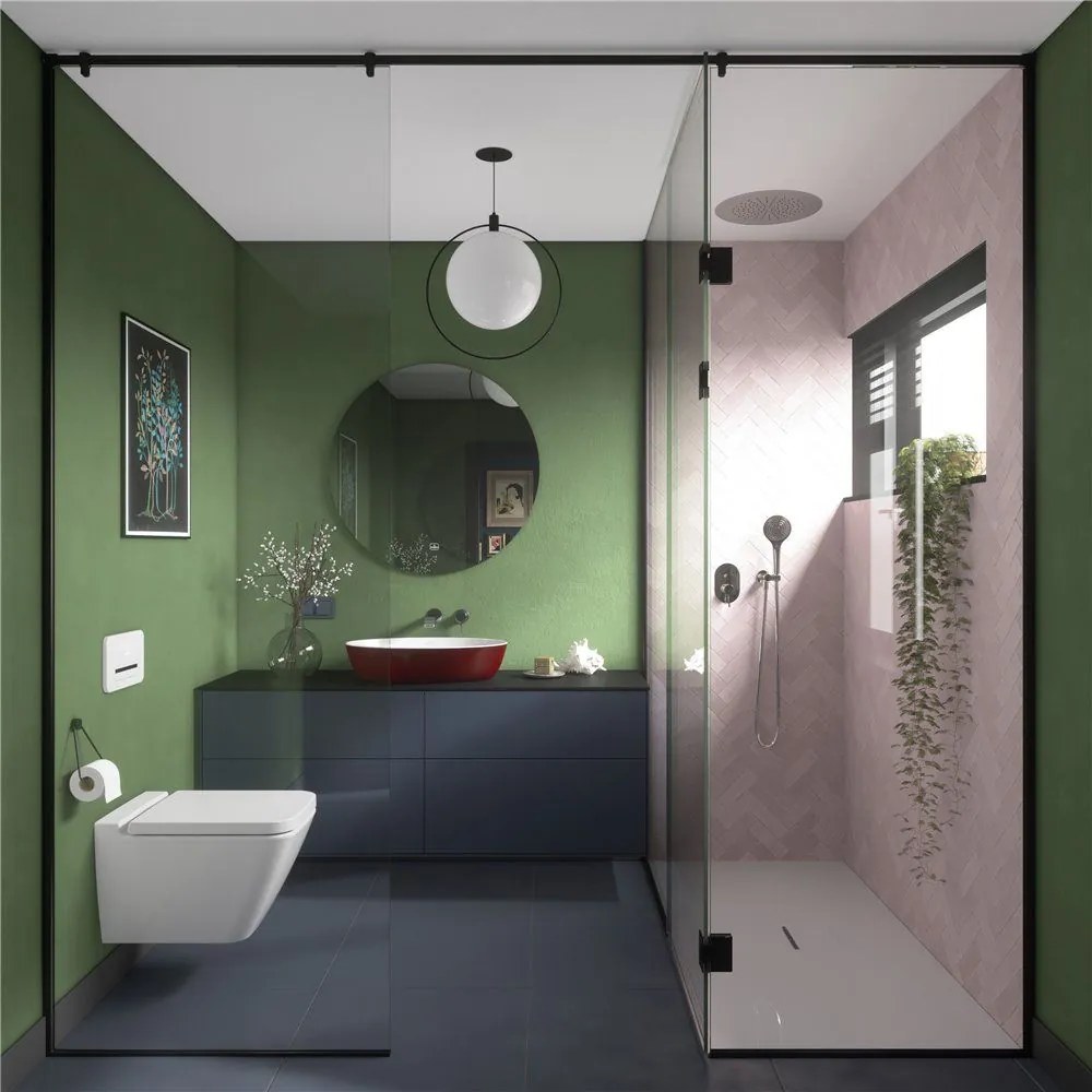 VILLEROY & BOCH Finion závesné WC s hlbokým splachovaním bez vnútorného okraja, 375 x 560 mm, biela alpská, s povrchom CeramicPlus, 4664R0R1