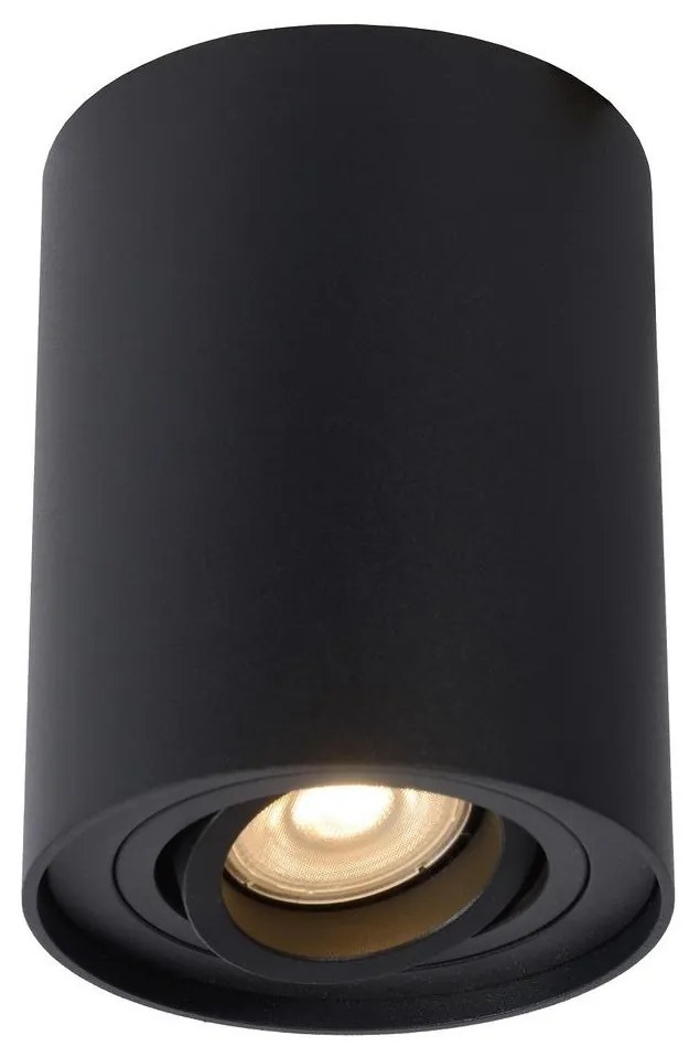 Lucide 22952/11/30 - Bodové svietidlo TUBE 1xGU10/50W/230V čierna