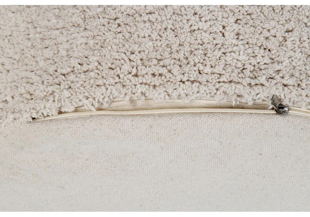 Krémový taburet Chill Natural – Lorena Canals