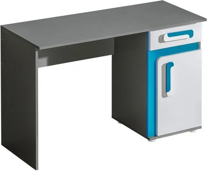 Najlacnejsinabytok Písací stôl Apetito A9, modrý