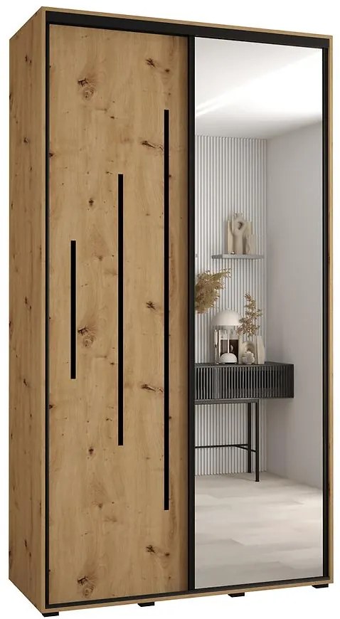 Skriňa 45 Canaris 13 130 artisan/čierna