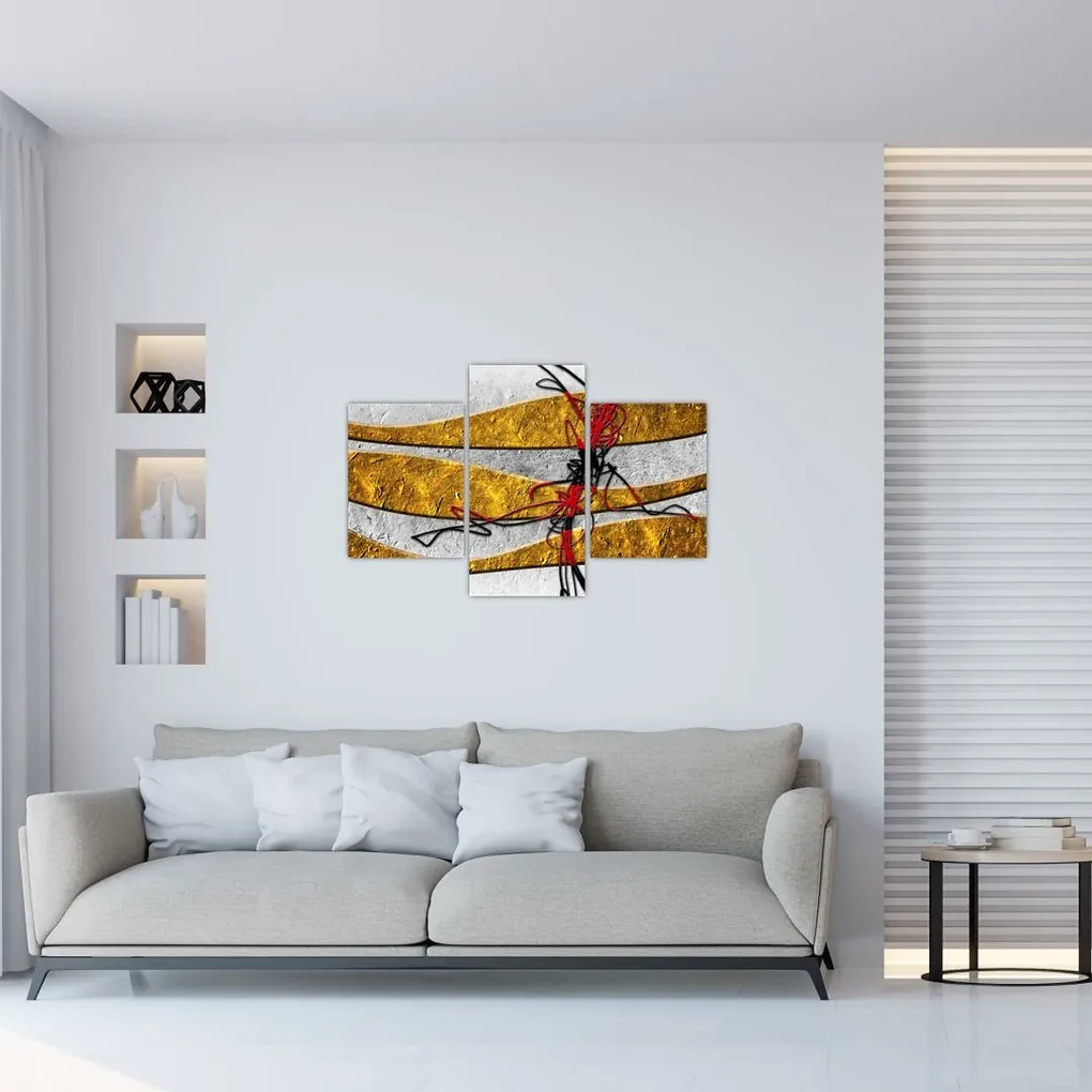 Abstraktný obraz (90x60 cm)