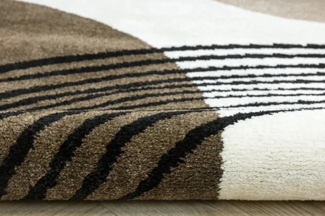 Koberec CLARA 02923A krémový / hnedý