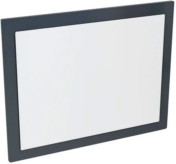 SAPHO - MITRA zrkadlo v ráme 920x720x40mm, antracit (MT182)