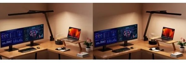 Sinclair - LED Stmievateľná stolná lampa LGS LED/18W/230V 2700-6500K CRI 95