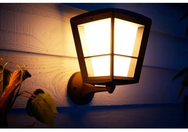 Philips 17439/30/P7-LED RGBW Vonkajšie svietidlo Hue ECONIC LED/15W/230V IP44