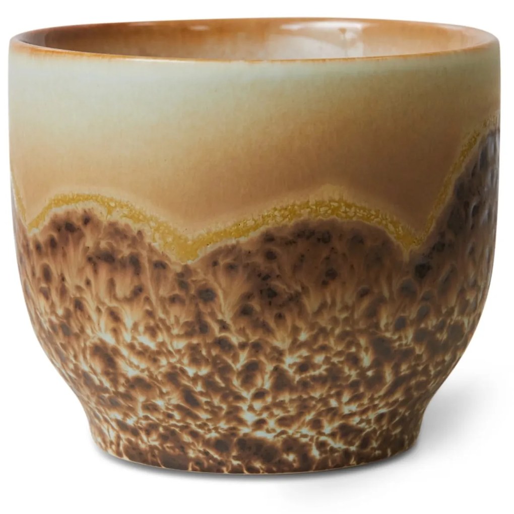 HK living Kameninový hrnček café cup 70's Shell 250 ml