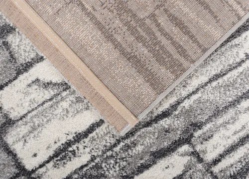 Koberce Breno Kusový koberec TRENDY 404/silver, sivá, viacfarebná,200 x 290 cm