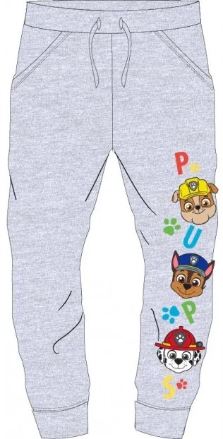 E plus M - Chlapčenské tepláky Tlapková Patrola - Paw Patrol - šedé 128