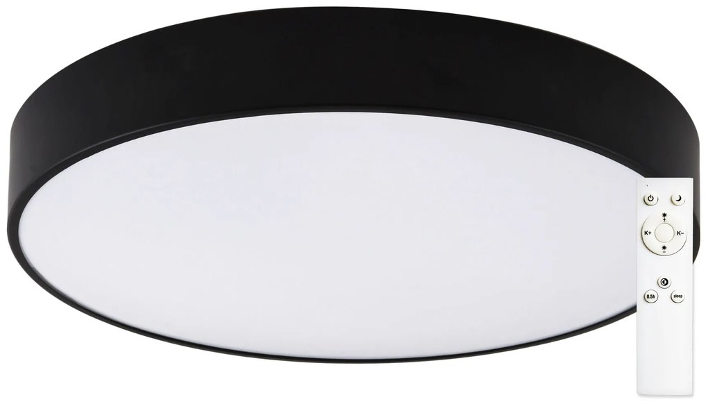 TOP LIGHT Svetlo stropné Petal 50C RC, Čierna