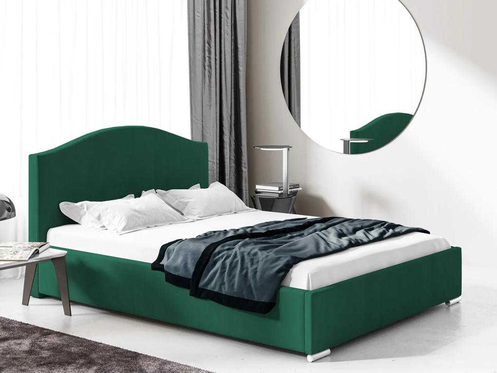 Čalúnená posteľ jednolôžko 120x200 cm Dune