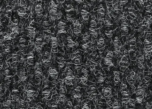 Koberce Breno Metrážny koberec REWIND 900 Braille 2266, šíře role 400 cm, sivá, čierna