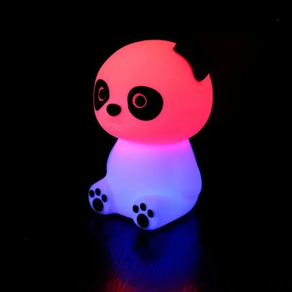 MegaLight - LED RGB Stmievateľná detská dotyková lampa PADDY PANDA LED/5V