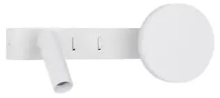 LED biele svietidlo na stenu Noima