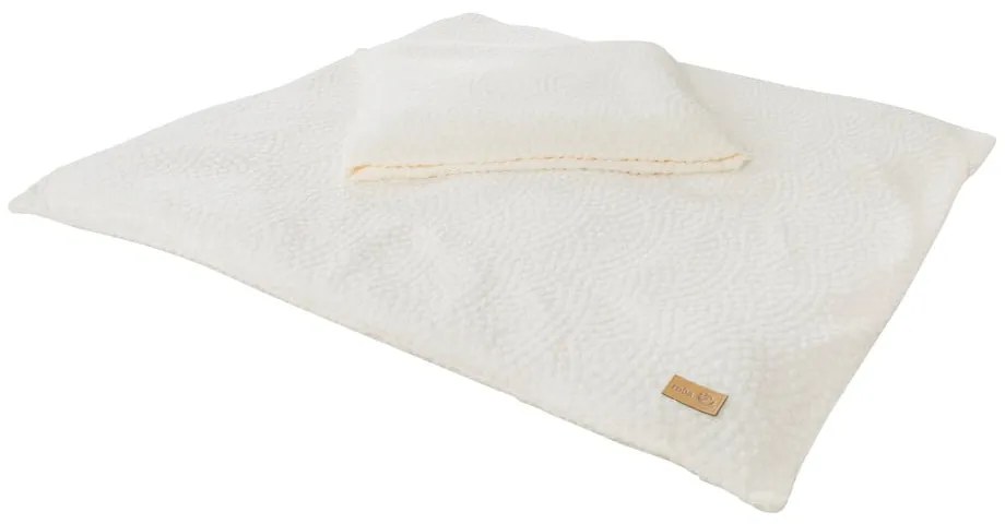 Krémové detské obliečky do postieľky 80x80 cm Seashells – Roba