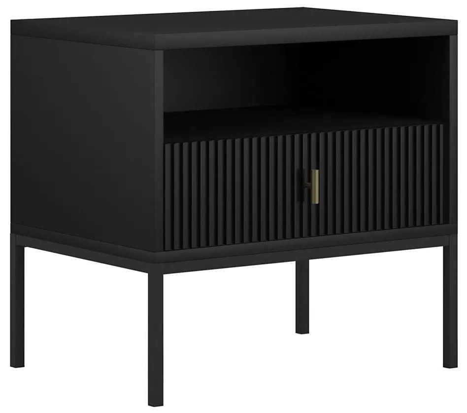 Nočný stolík SUE čierny