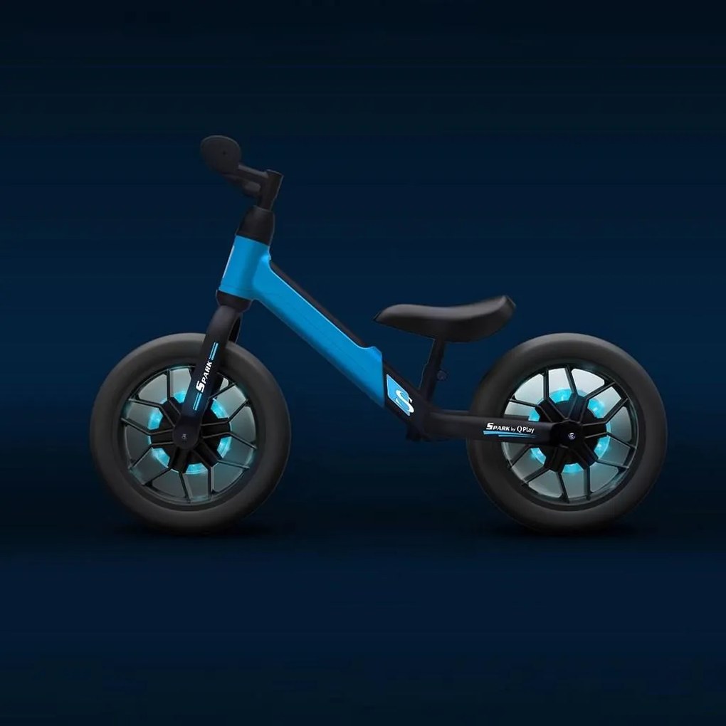 Detský balančný bicykel Qplay Spark zelený