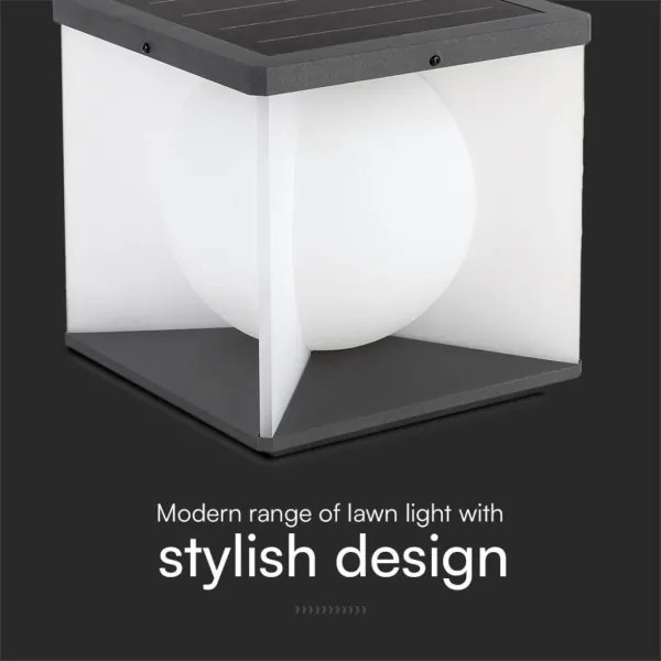 LED Solárne nástenné svietidlo LED/3W/3,7V IP65 3000K