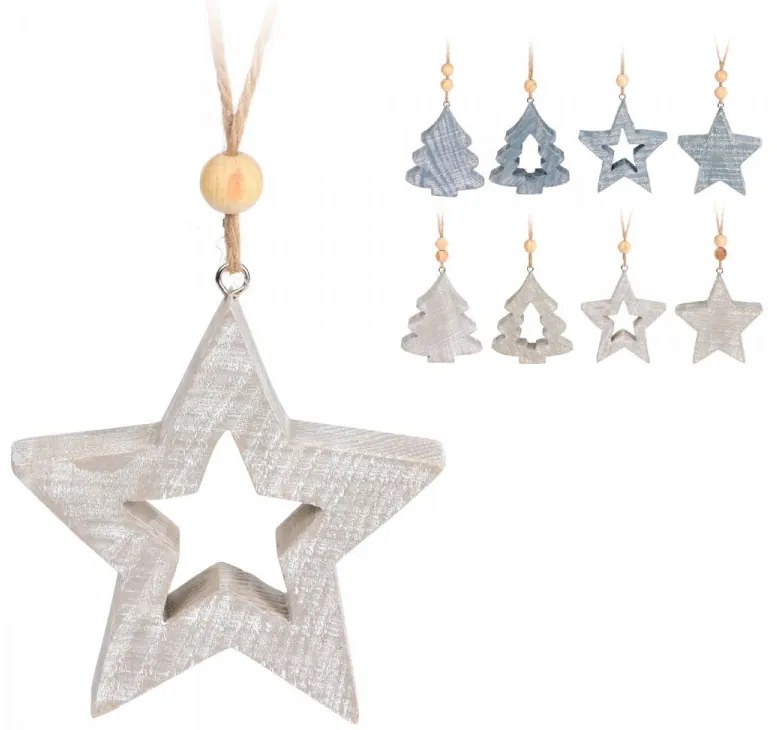 Závesná dekorácia rôzne druhy