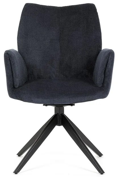 Autronic BONTEC Jedálenská stolička, modrá, látka, HC-993 BLUE2 Farba: Biela