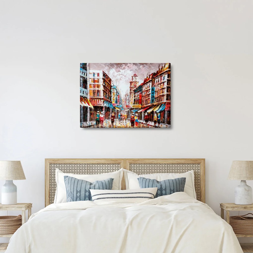 Obrázok - Hong Kong, olejomaľba (70x50 cm)