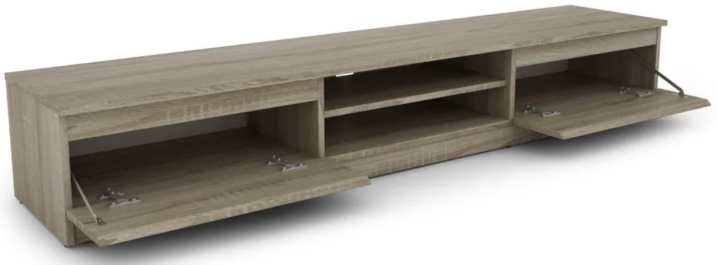 TV stolík Carlos, dub sonoma, 175 cm