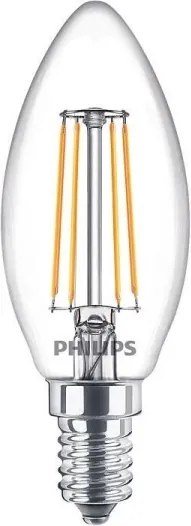 SADA 3x LED Žiarovka Philips B35 E14/4,3W/230V 2700K