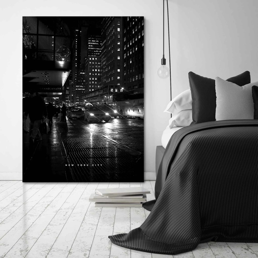 Gario Obraz na plátne New York uprostred noci - Nikita Abakumov Rozmery: 40 x 60 cm
