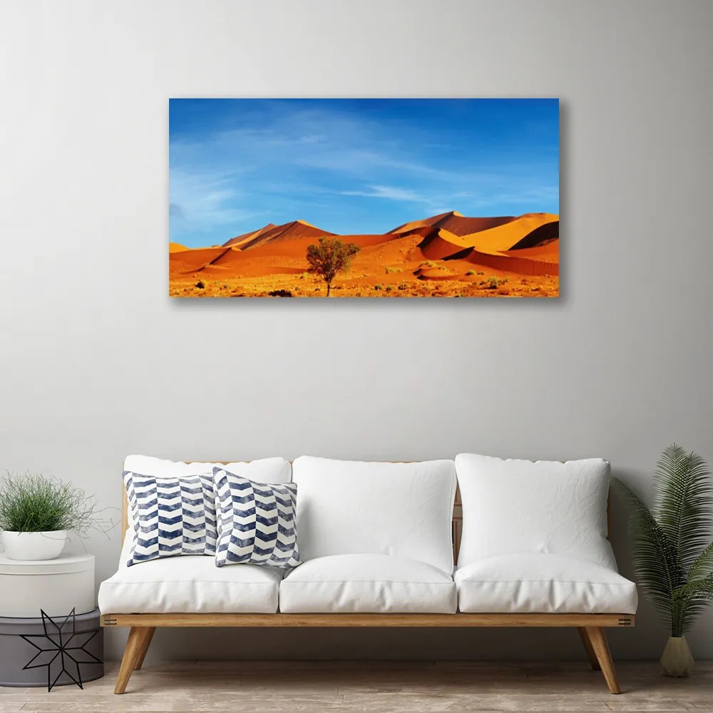 Obraz Canvas Púšť krajina 125x50 cm