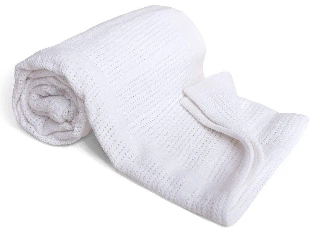 Babymatex Detská deka Sisi biela, 75 x 100 cm