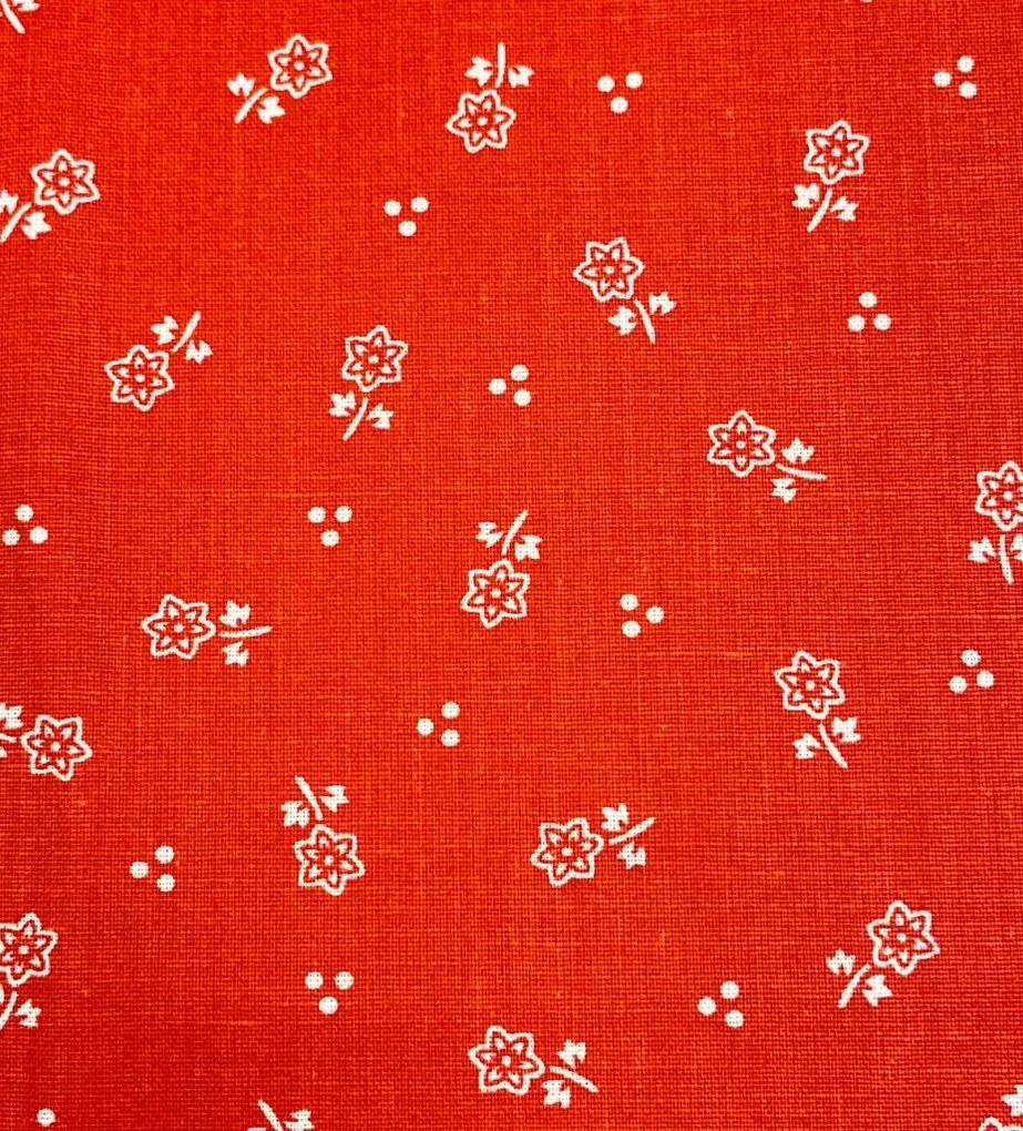 Obliečky bavlnené Marta červené 140x200cm+90x70cm TiaHome