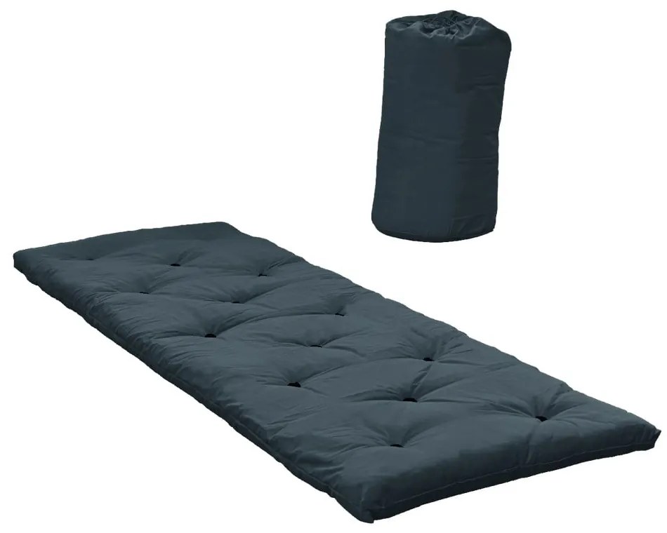 Modrá futónová matrac 70x190 cm Bed In A Bag Petroleum – Karup Design