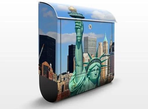 Poštová schránka New York Skyline