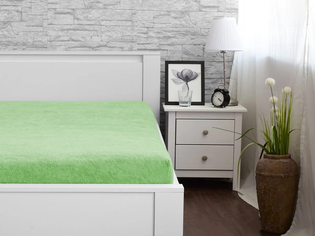 XPOSE® Froté plachta Exclusive - letná zelená 200x220 cm